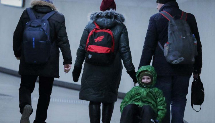 семья с детьми