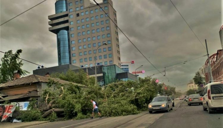 Ураган в Екатеринбурге