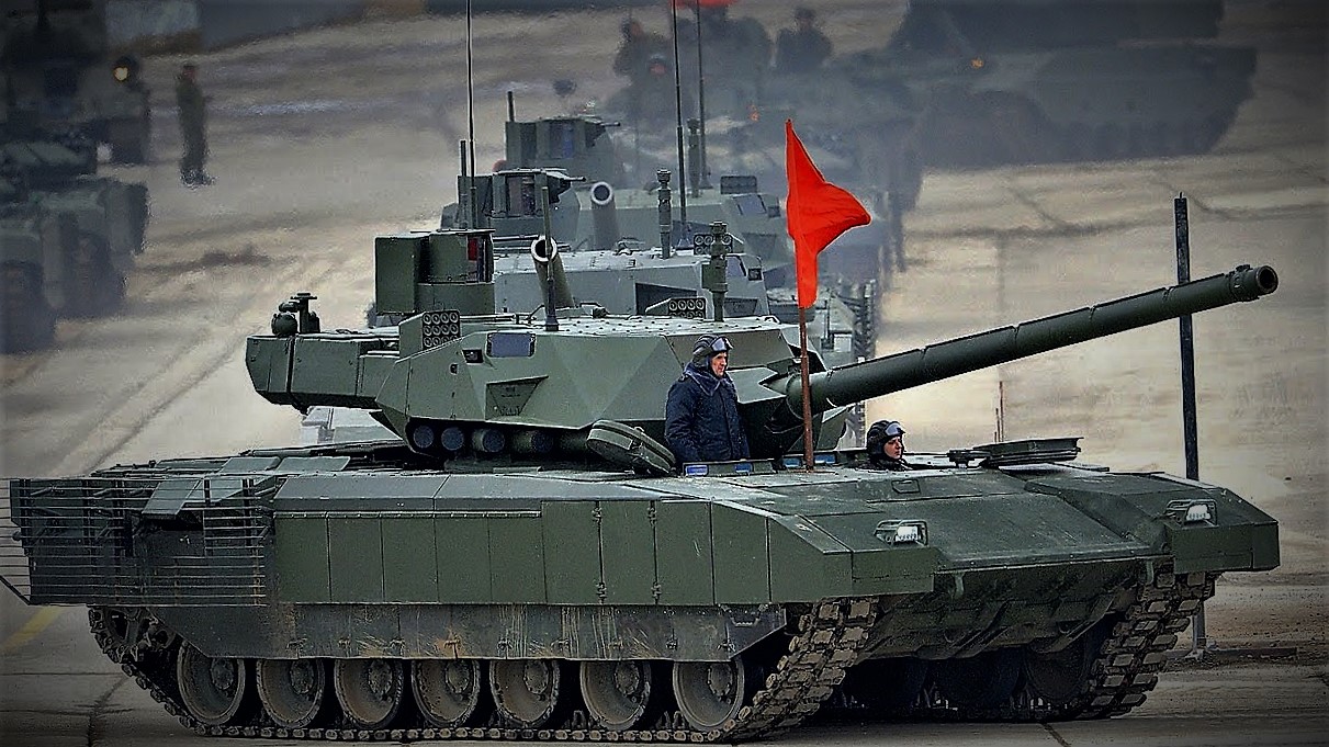 Танк Т-14 «Армата» с дистанционным управлением